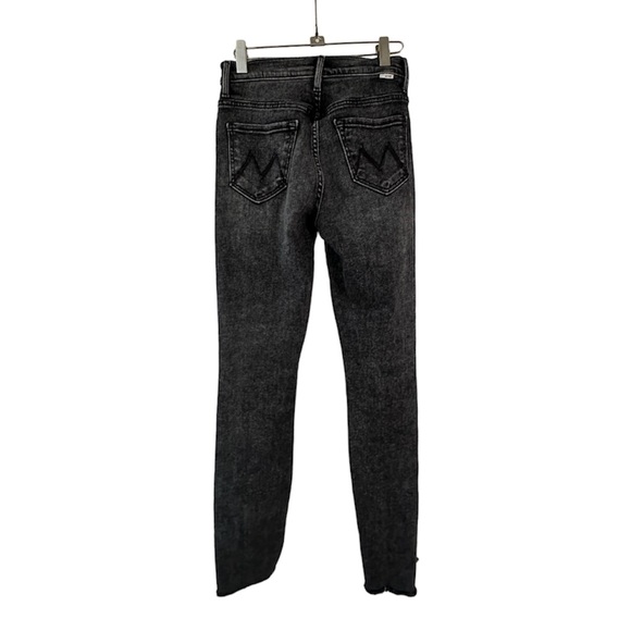 MOTHER - THE STUNNER ZIP ANKLE FRAY - TRAIN STOPS New Size 25